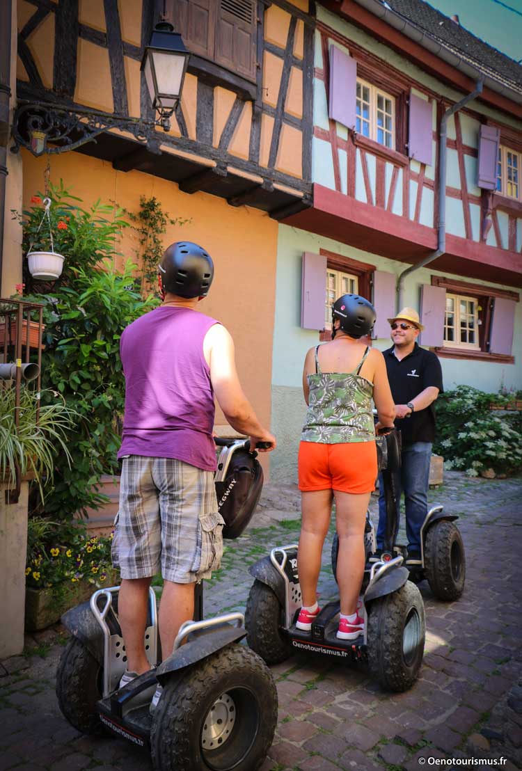 Segway dans Eguisheim