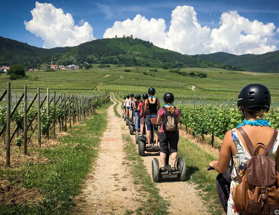 Alsace en segway