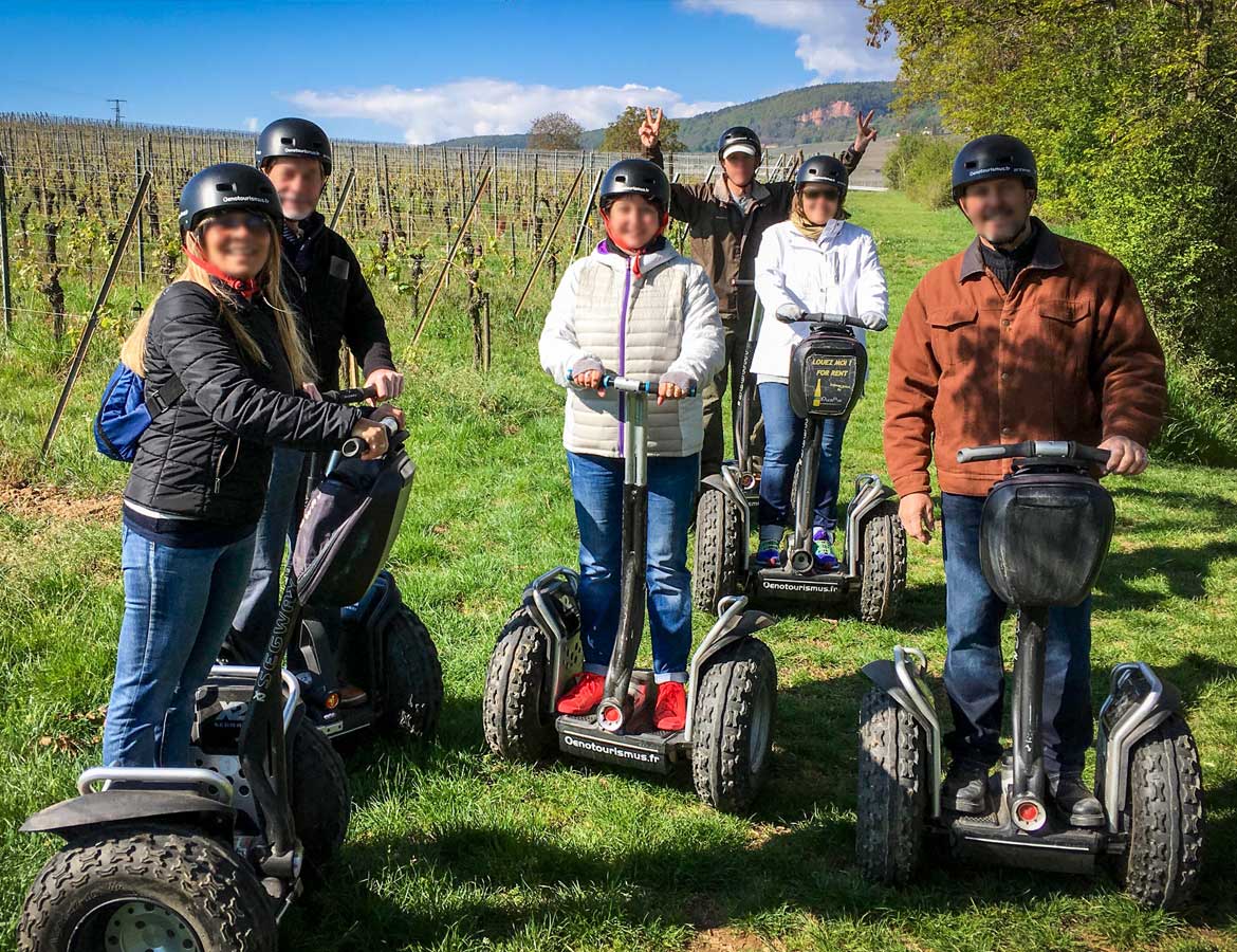 Balade en gyropode en alsace